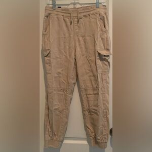 Elite Jeans Khaki Cargo Pants Sweatpants size Large